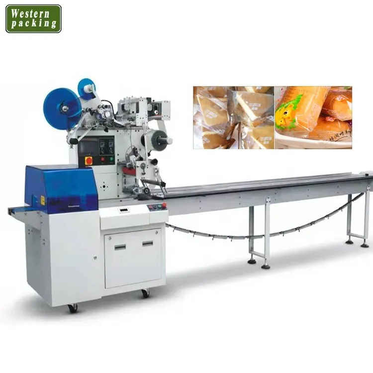 ফ্লো প্যাকিং মেশিন খাদ্য