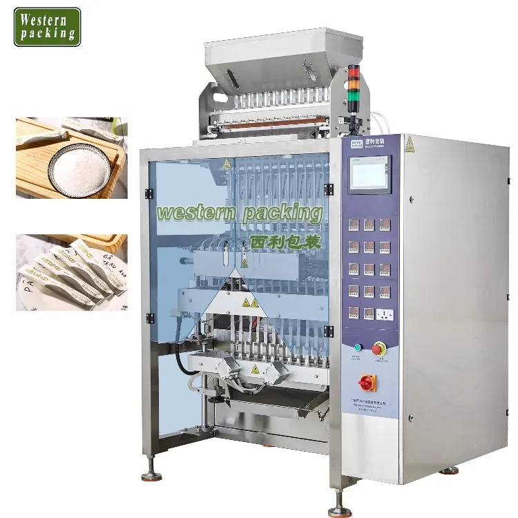 মাল্টি লেন সুগার স্টিক প্যাকিং মেশিন