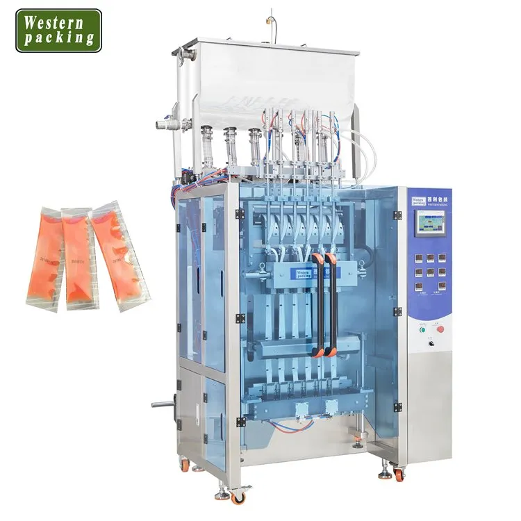 মাল্টিলেন থ্রি সাইড স্যাচেট জেলি প্যাকিং মেশিন