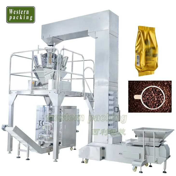 জেড এলিভেটর আলু ওয়েফার প্যাকিং মেশিন