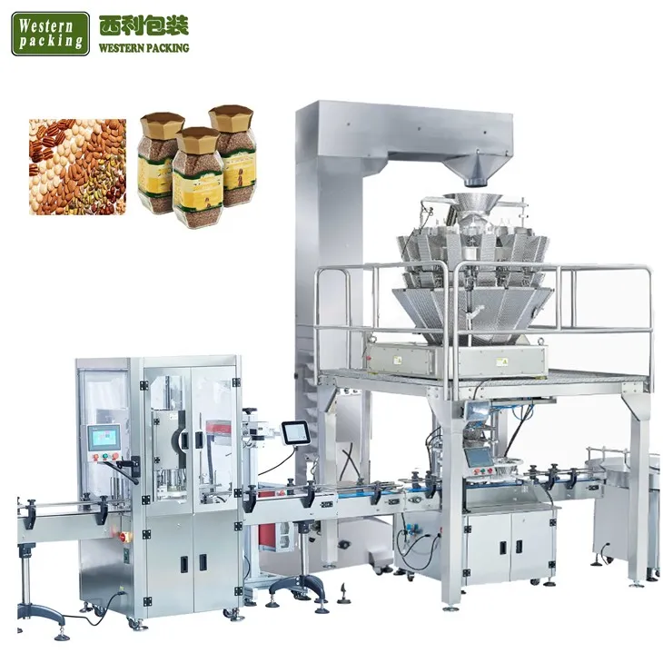 স্বয়ংক্রিয় বোতল জার গ্রানুল ফিলিং মেশিন প্রস্তুতকারক