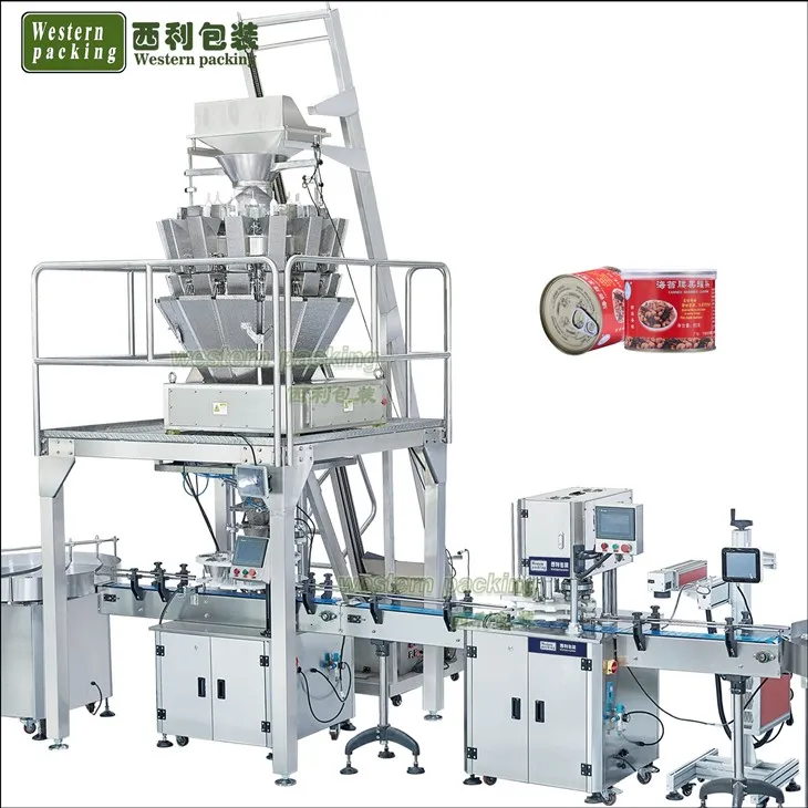 বাদামের জন্য মাল্টি হেড ফিলিং মেশিন