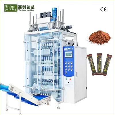 মাল্টিলেন তাত্ক্ষণিক কফি পাউডার স্টিক ফিলিং প্যাকেজিং মেশিন