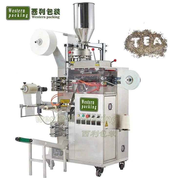 লেবেল ট্যাগ সহ চা প্যাকেজিং মেশিন